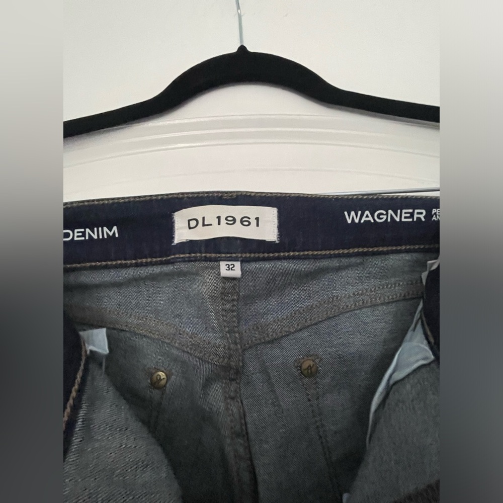 DL 1961 Wagner crop denim jeans 32